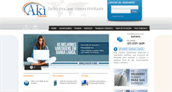 Desktop Screenshot of akinternet.com.br